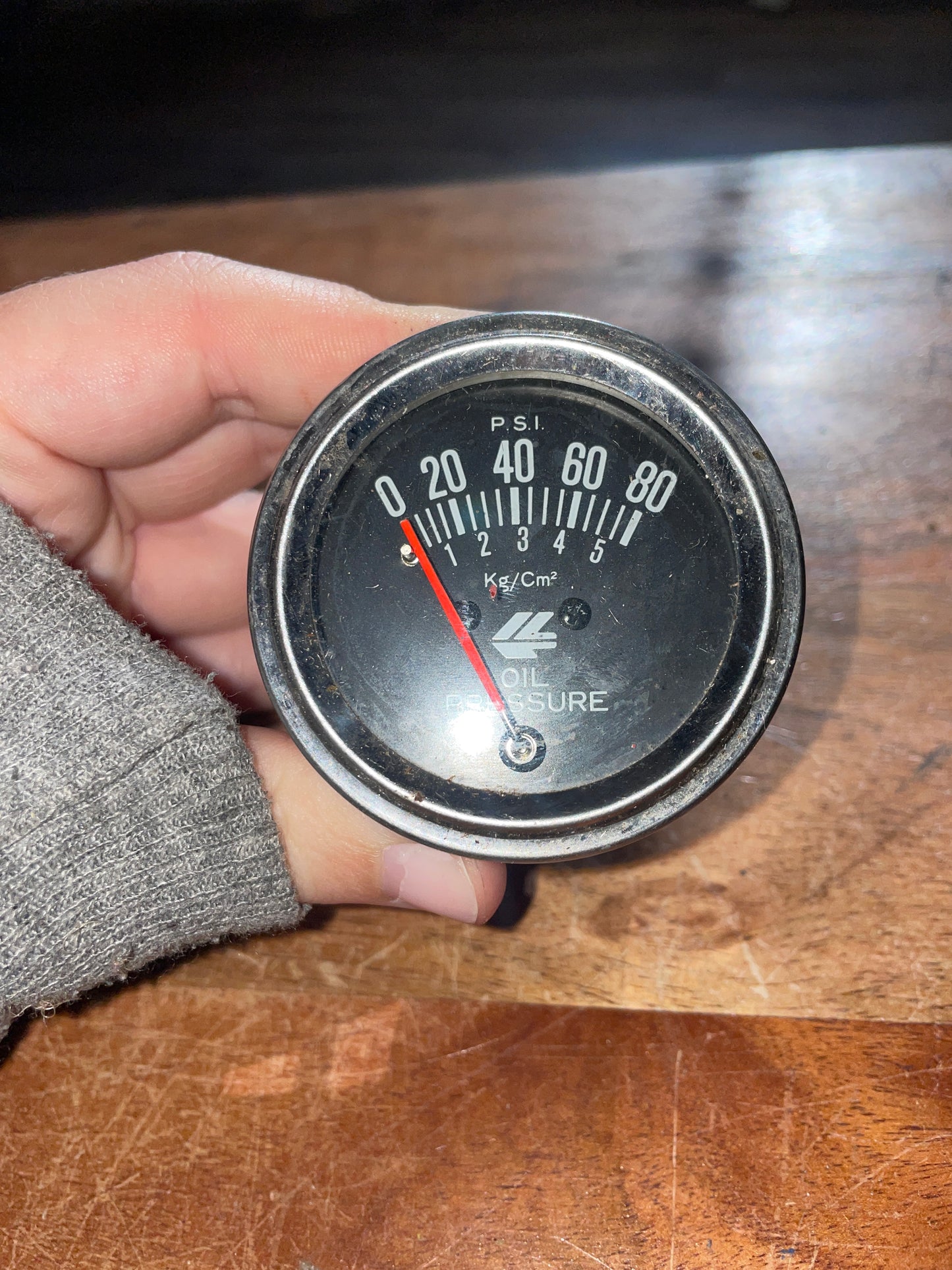 Oil Pressure PSI Gauge