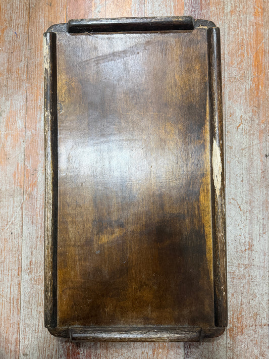 Dark Varnished Cockpit Table - 24 1/4" Long x 13 1/2" Wide
