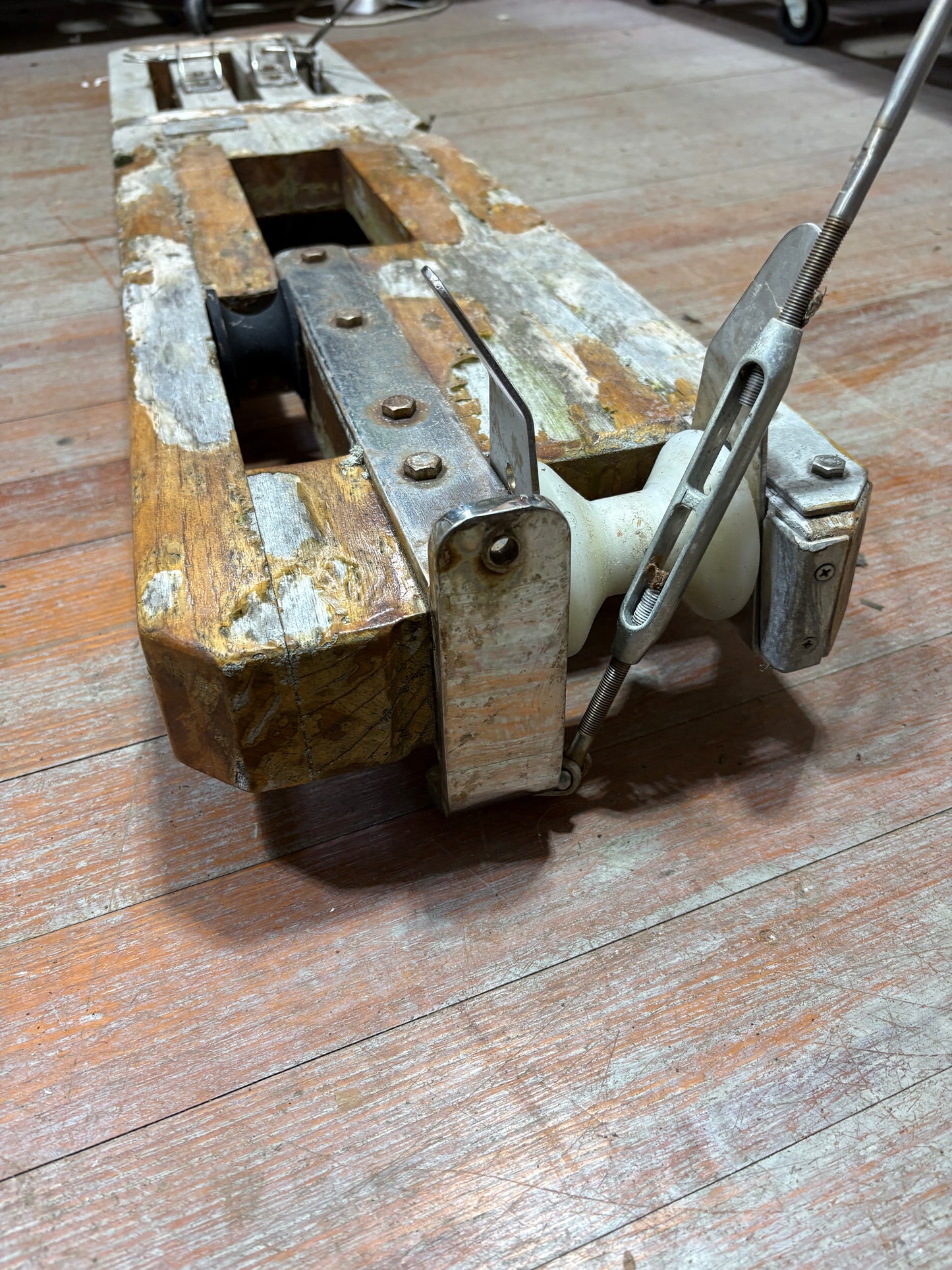 Teak Bow Sprit from Alberg 30