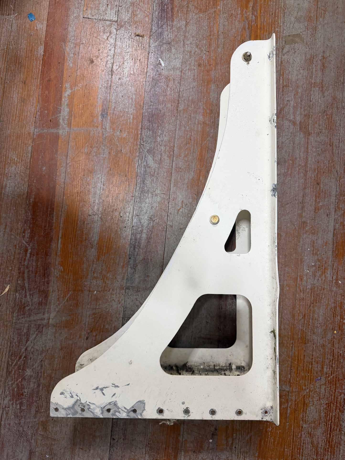 Aluminum Radar Mount - Mounting Area is 16 1/2" Long x 6 1/8" Inside Diameter