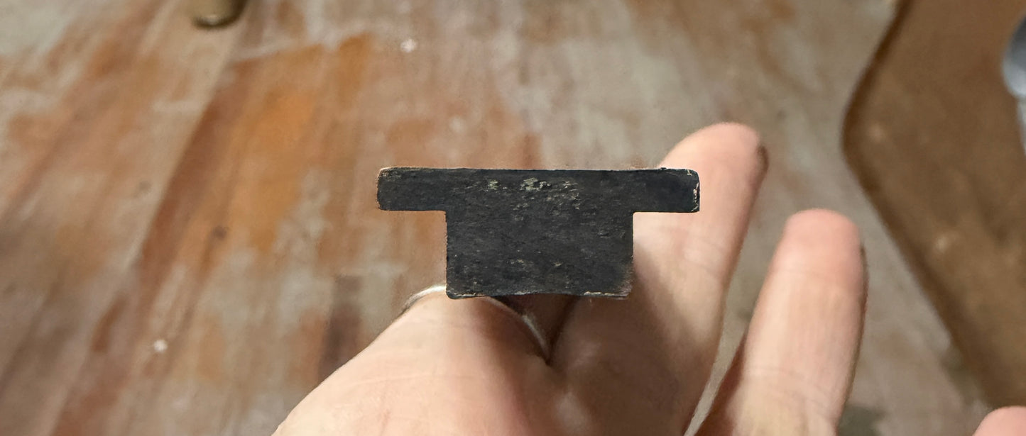 50 1/2" Long x 1" Wide Aluminum T Track