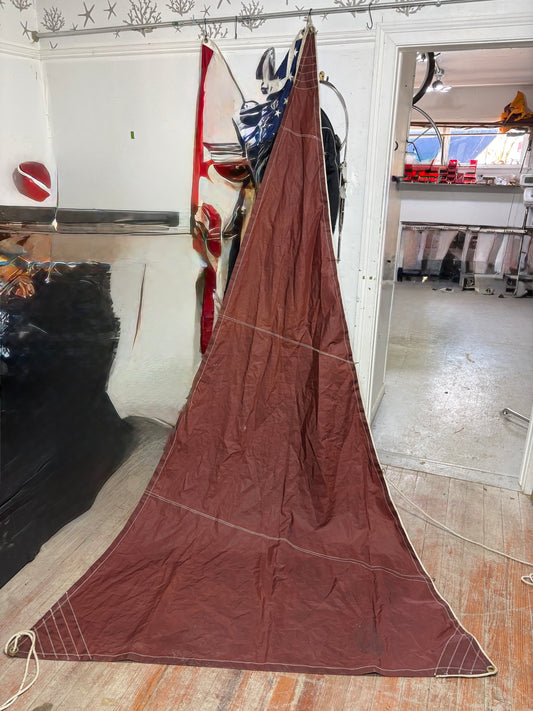 Maroon Dinghy Sail