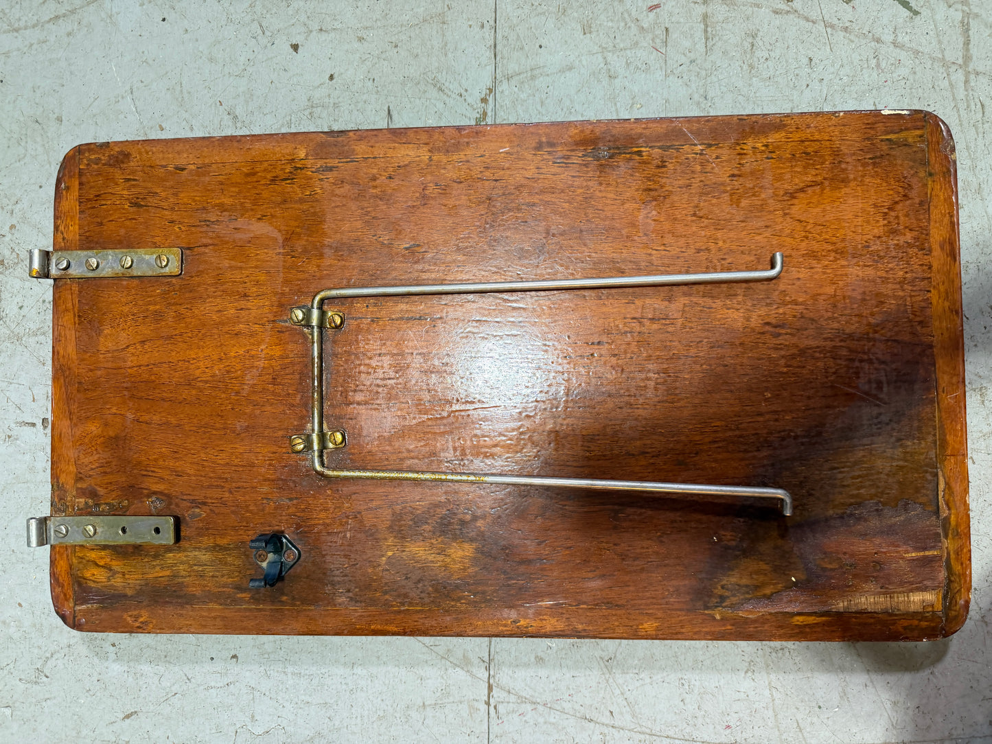 Varnished Cockpit Table - 24 1/4" Long x 13 1/2" Wide