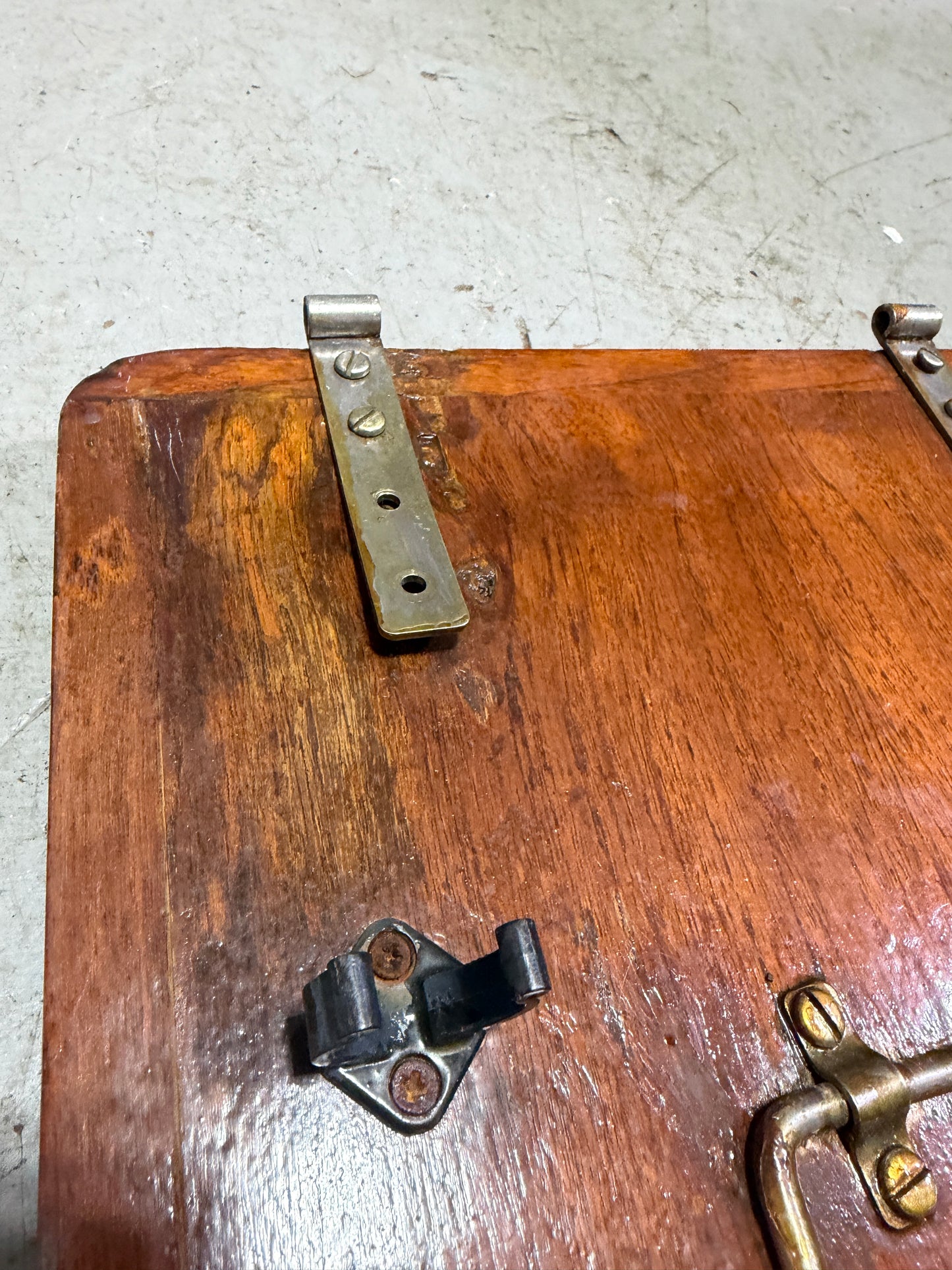 Varnished Cockpit Table - 24 1/4" Long x 13 1/2" Wide