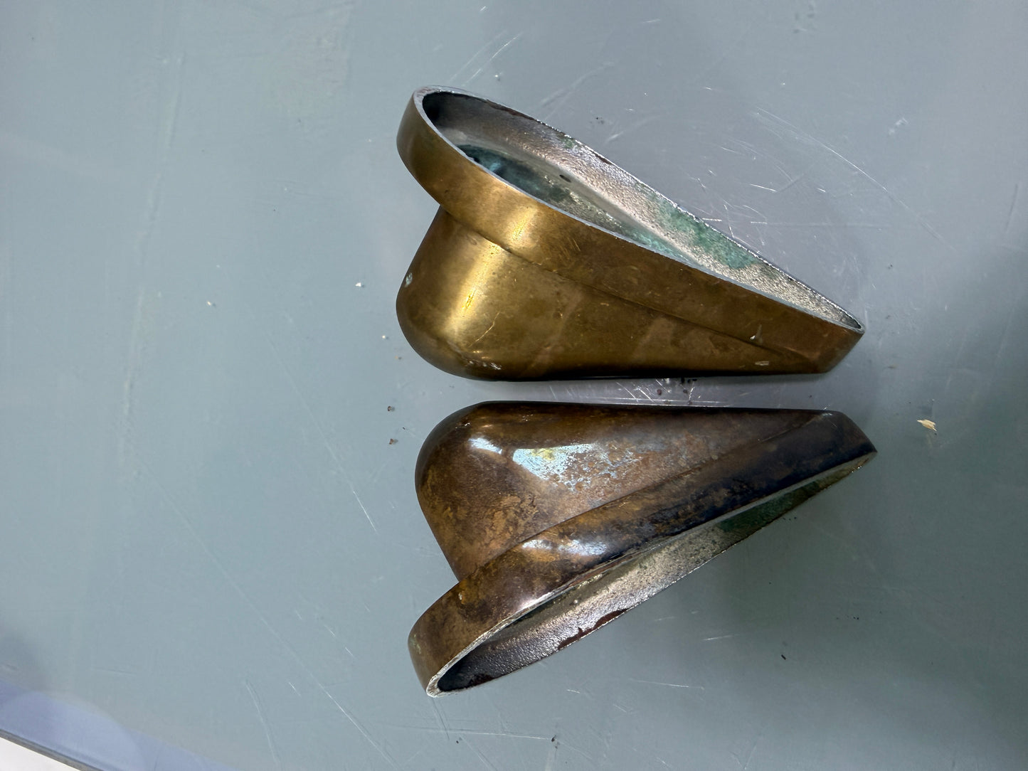 PAIR Perko 910-A Bronze Navigation Light Tops