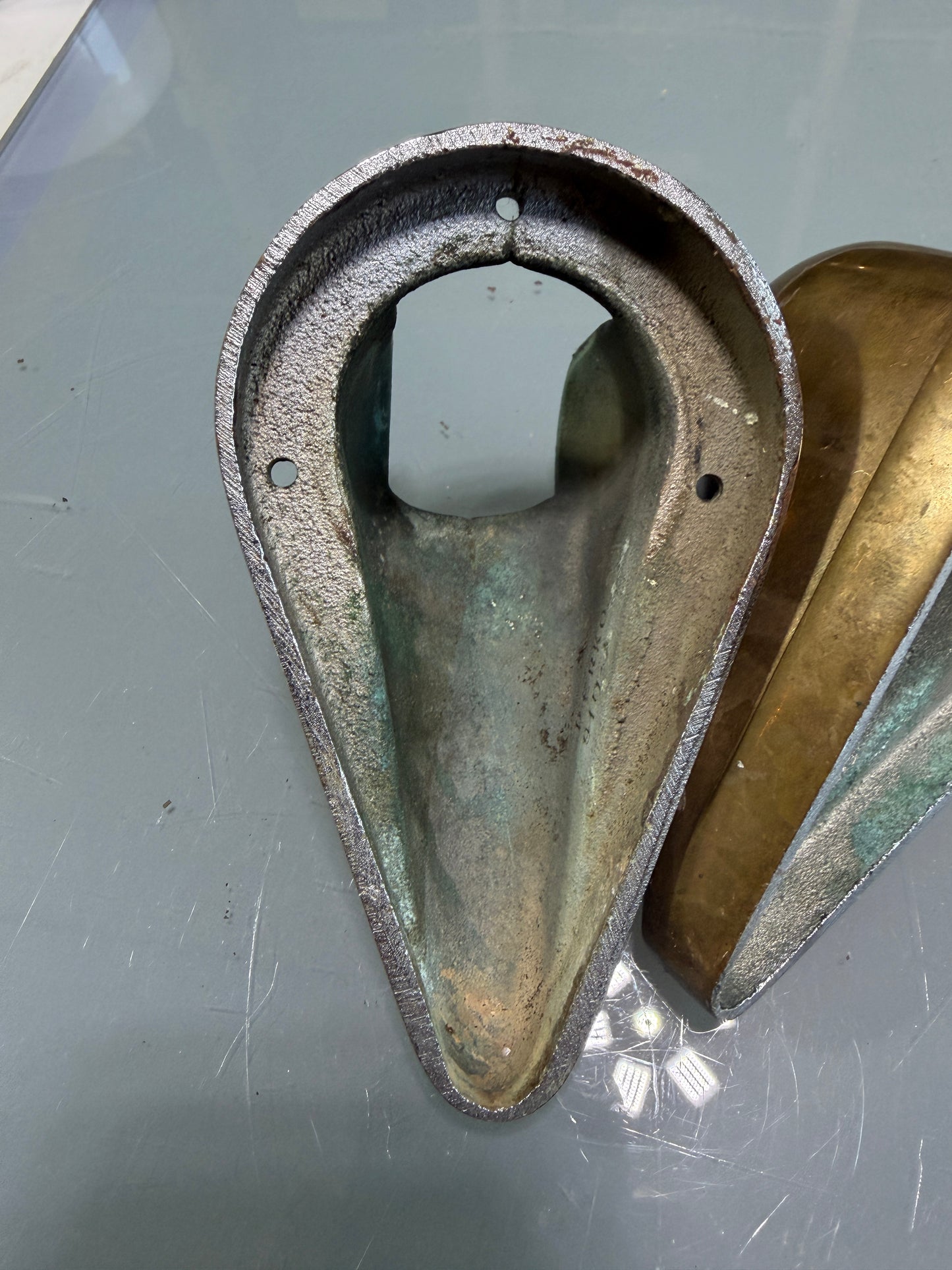 PAIR Perko 910-A Bronze Navigation Light Tops