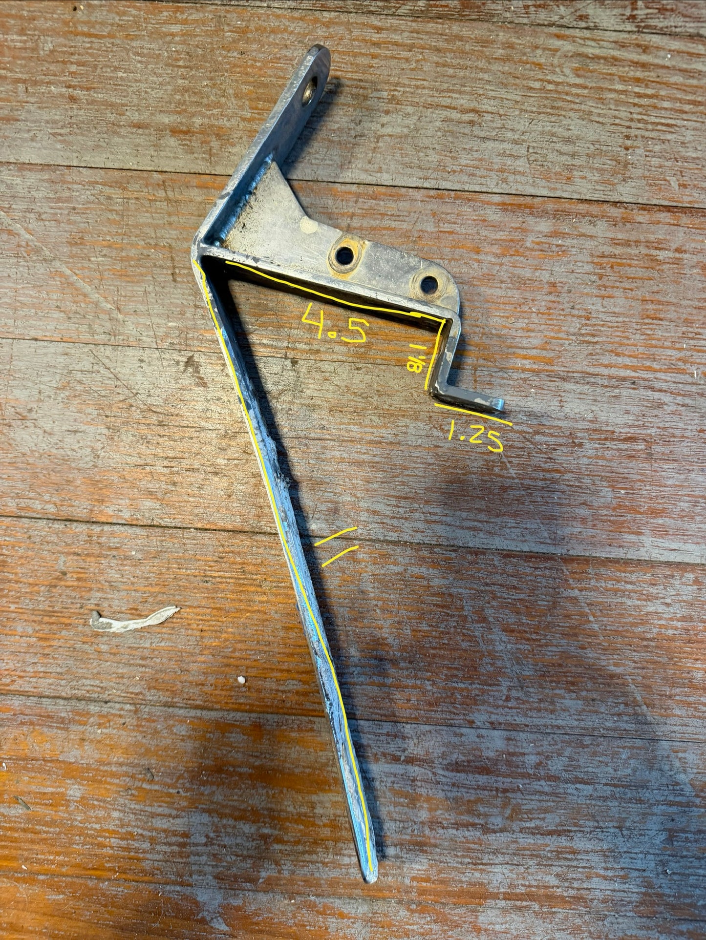 Stainless Steel Bow Strap - 11"