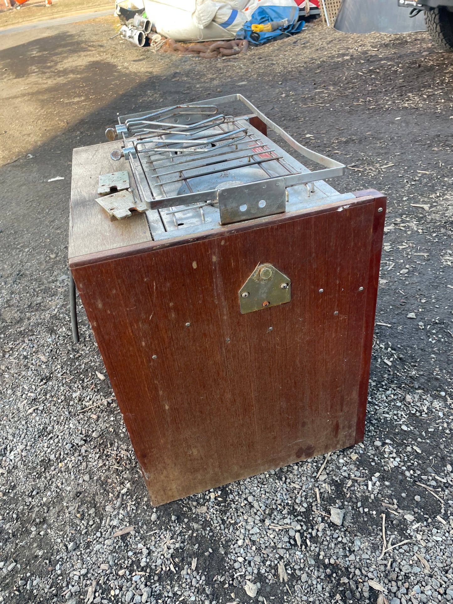 Catalina 30 2 Drawer Cabinet With Built In TASCO 2 Burner Propane Stove Top