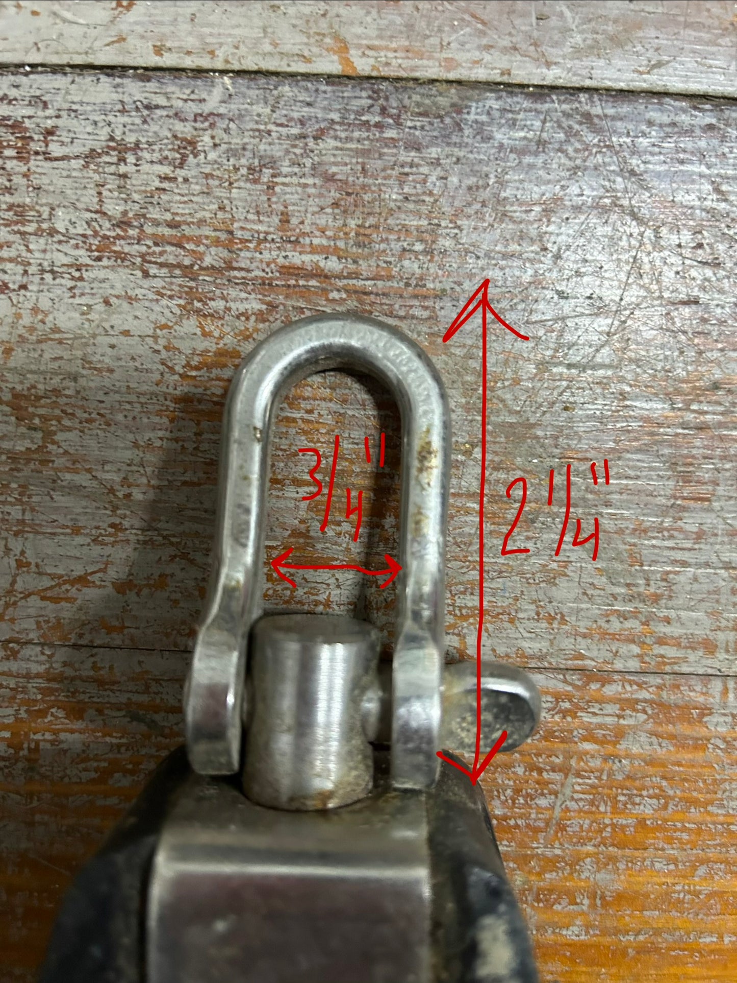 3 1/2" Sheave Lewmar Size 3 Single Swivel Block Pulley