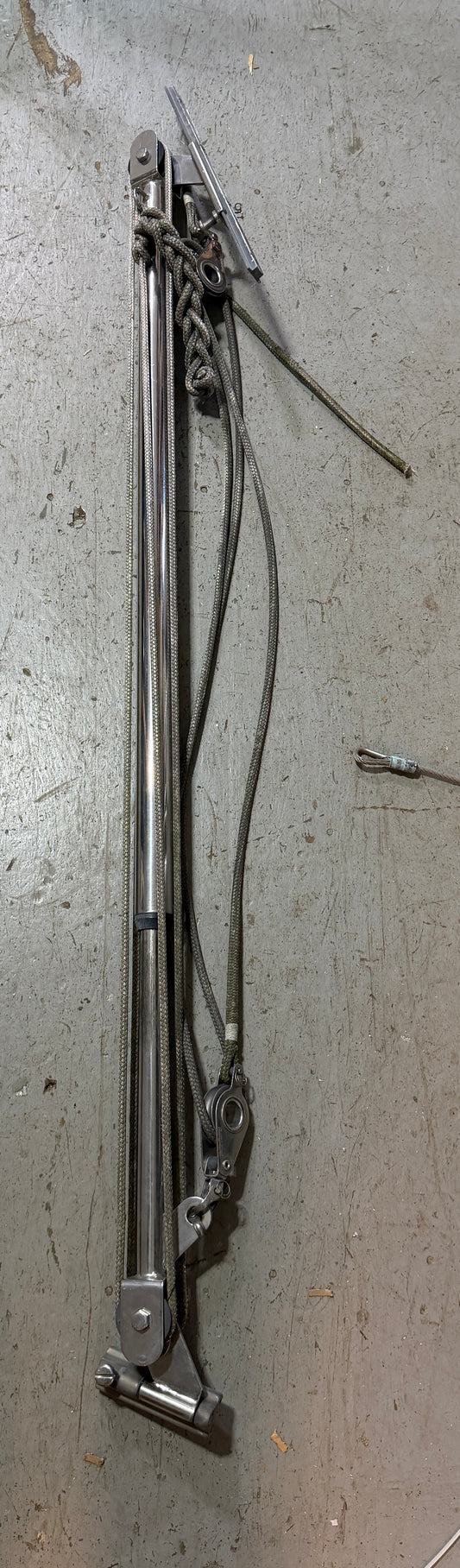 Stainless Steel Garhauer Rigid Boom Vang With Mast Track