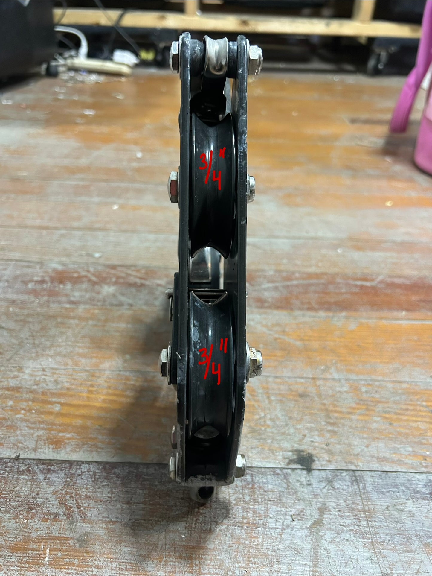 Howard Rope Clutch w/ Fiddle Block & Lead Arm Assembly