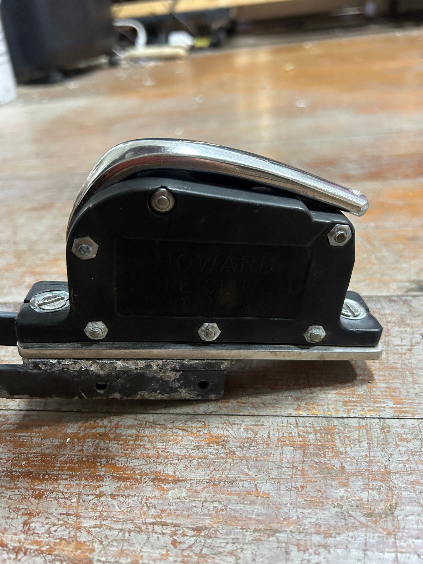 Howard Rope Clutch w/ Fiddle Block & Lead Arm Assembly