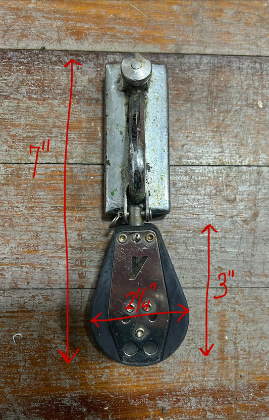 Yale Track Car w/ Single Block – 1½” Track Humphries IOR