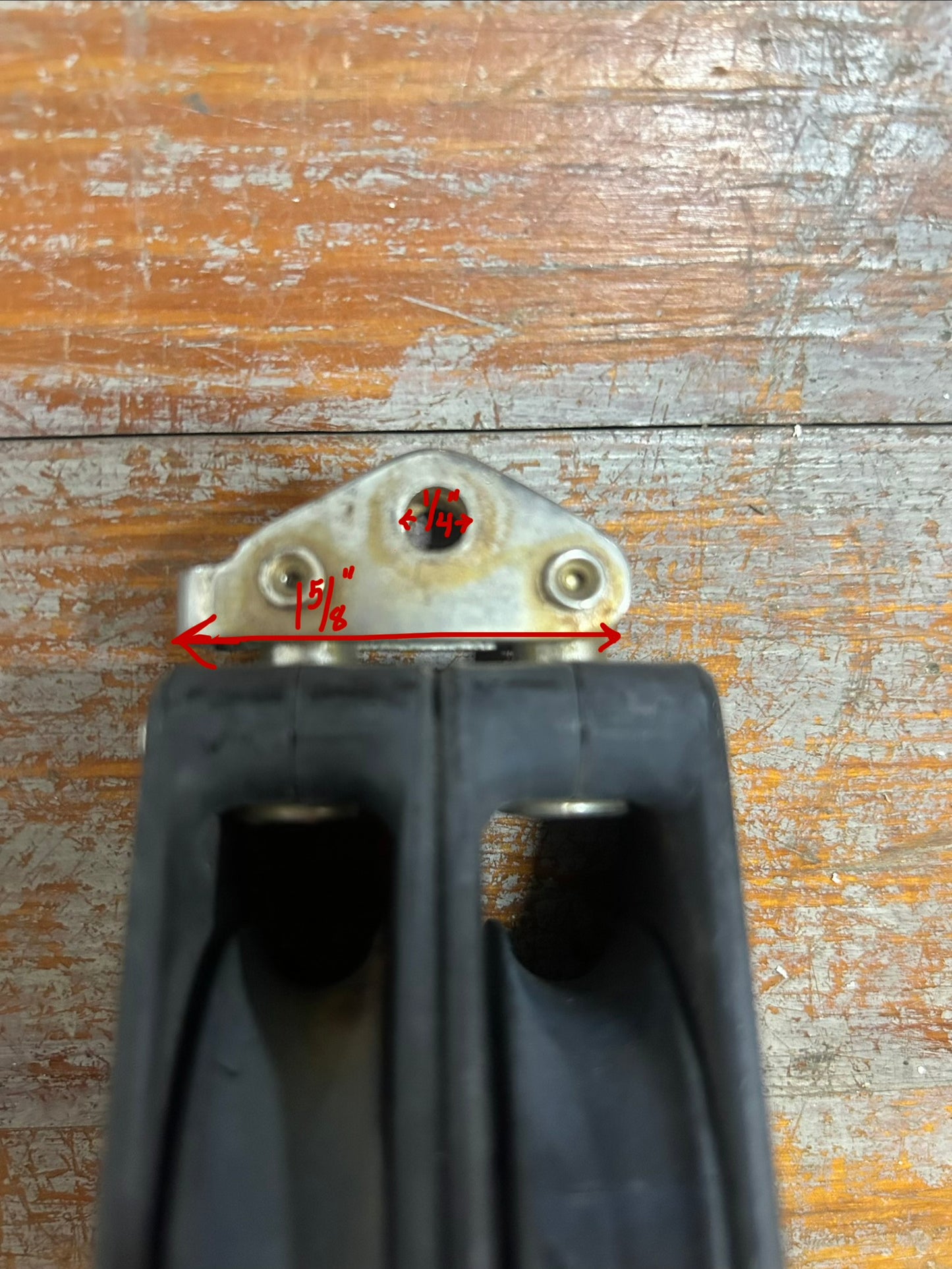 Yale Double Block– 2¼” Sheaves – ½” Line