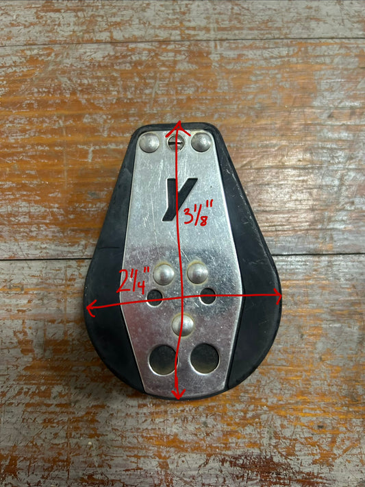 Yale Single Block 1/2” Line Fixed Head  - Humphries IOR