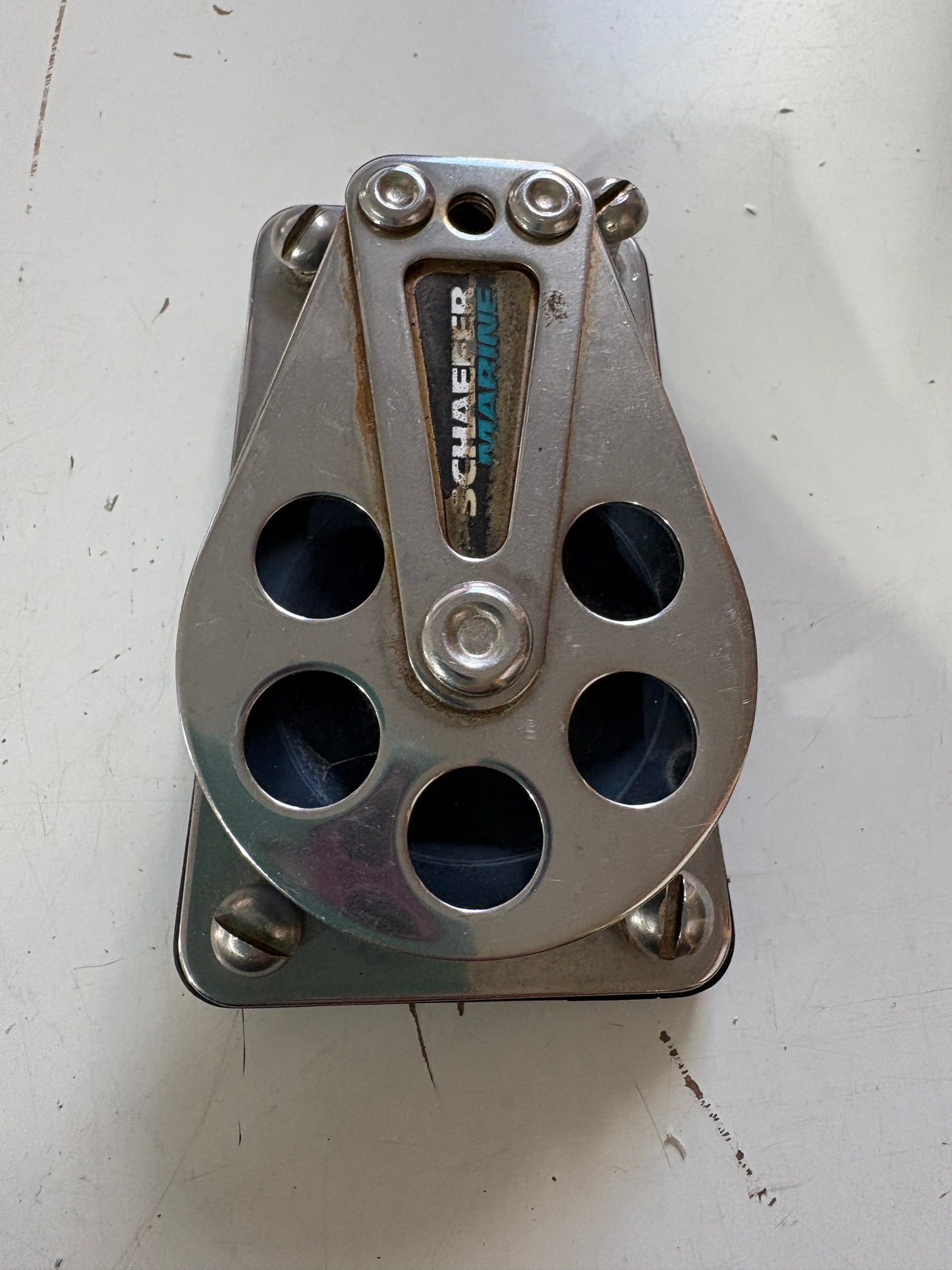 Schaefer 2" Sheave Cheek Block - 1/2" Line diameter