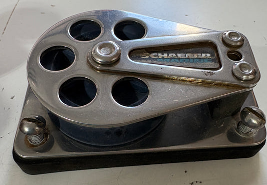 Schaefer 2" Sheave Cheek Block - 1/2" Line diameter