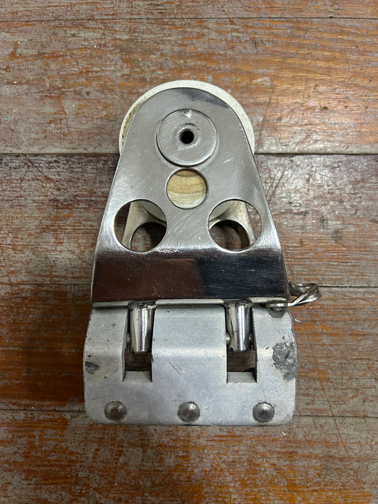 Sheet Block / Traveler (Track ) Car Assembly – Stainless Steel  - Humphries IOR