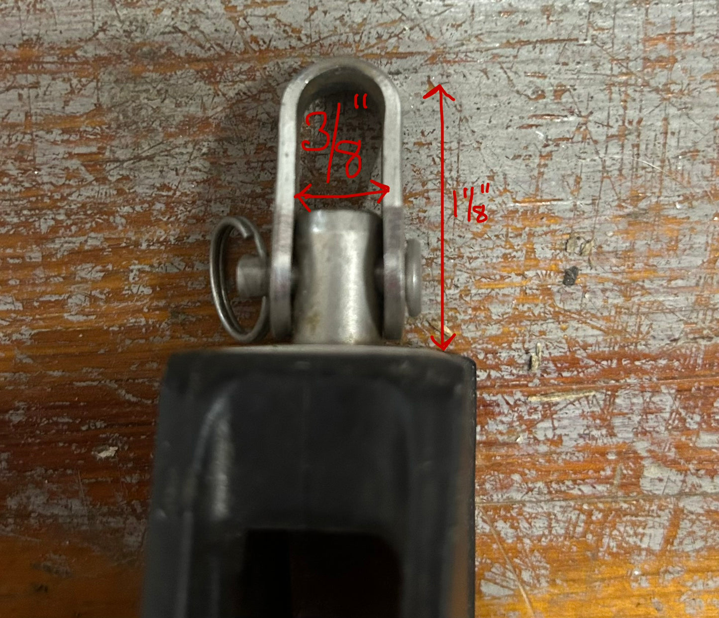 Lewmar Size 1 Fiddle Block w/ Snap Shackle