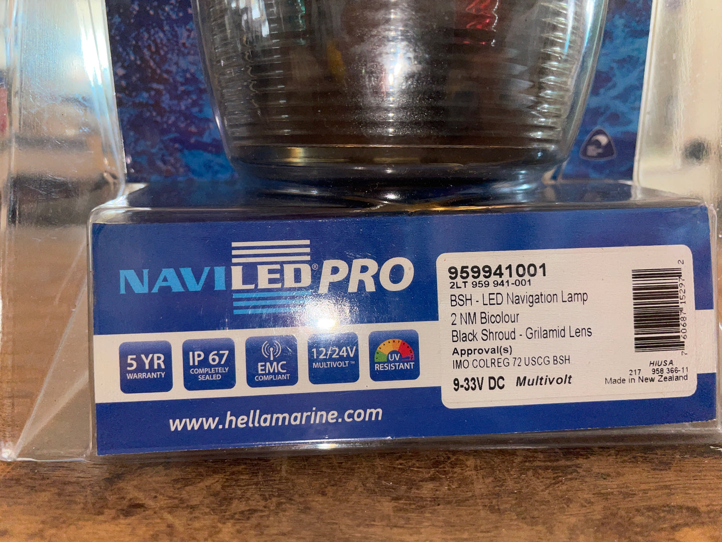 Hella Marine LED Navigation Lamp Model 959941001 NEW