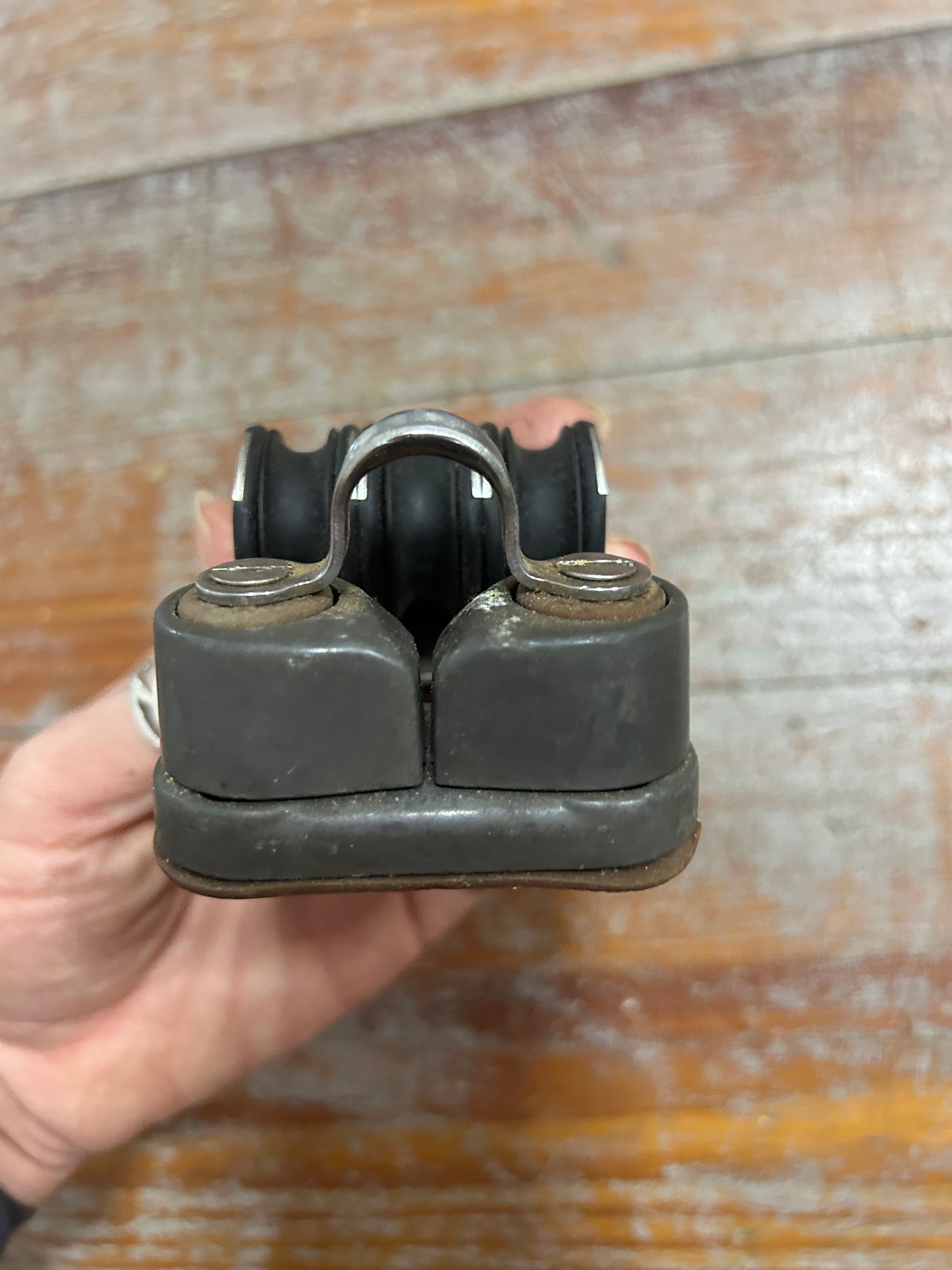Small Harken Triple Block With Cam Cleat - 1/4" Line - Humphries IOR
