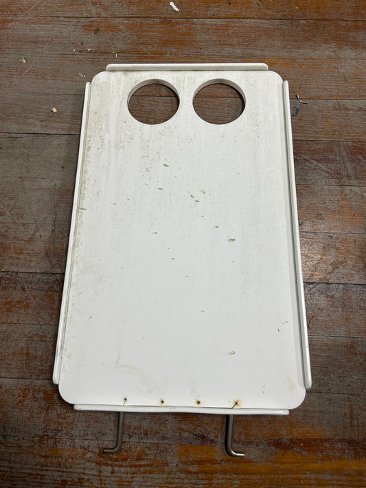 C & C 38 Folding Cockpit Table 22.5” x 14” Dual 3.5” Cup Holders (missing inserts)