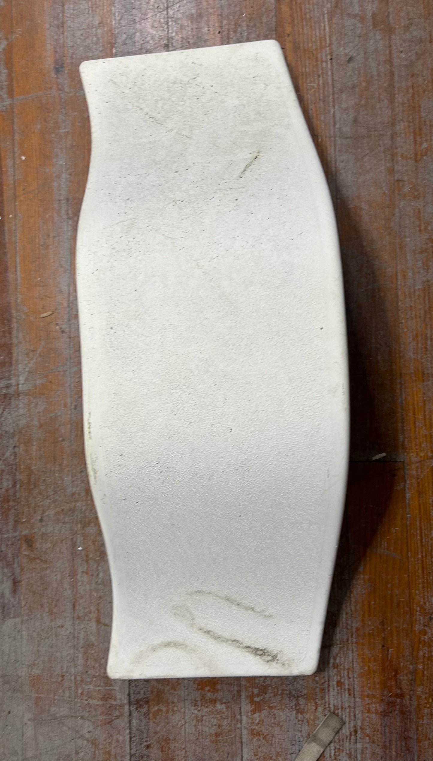 White Fiberglass Helm Seat - C&C 38