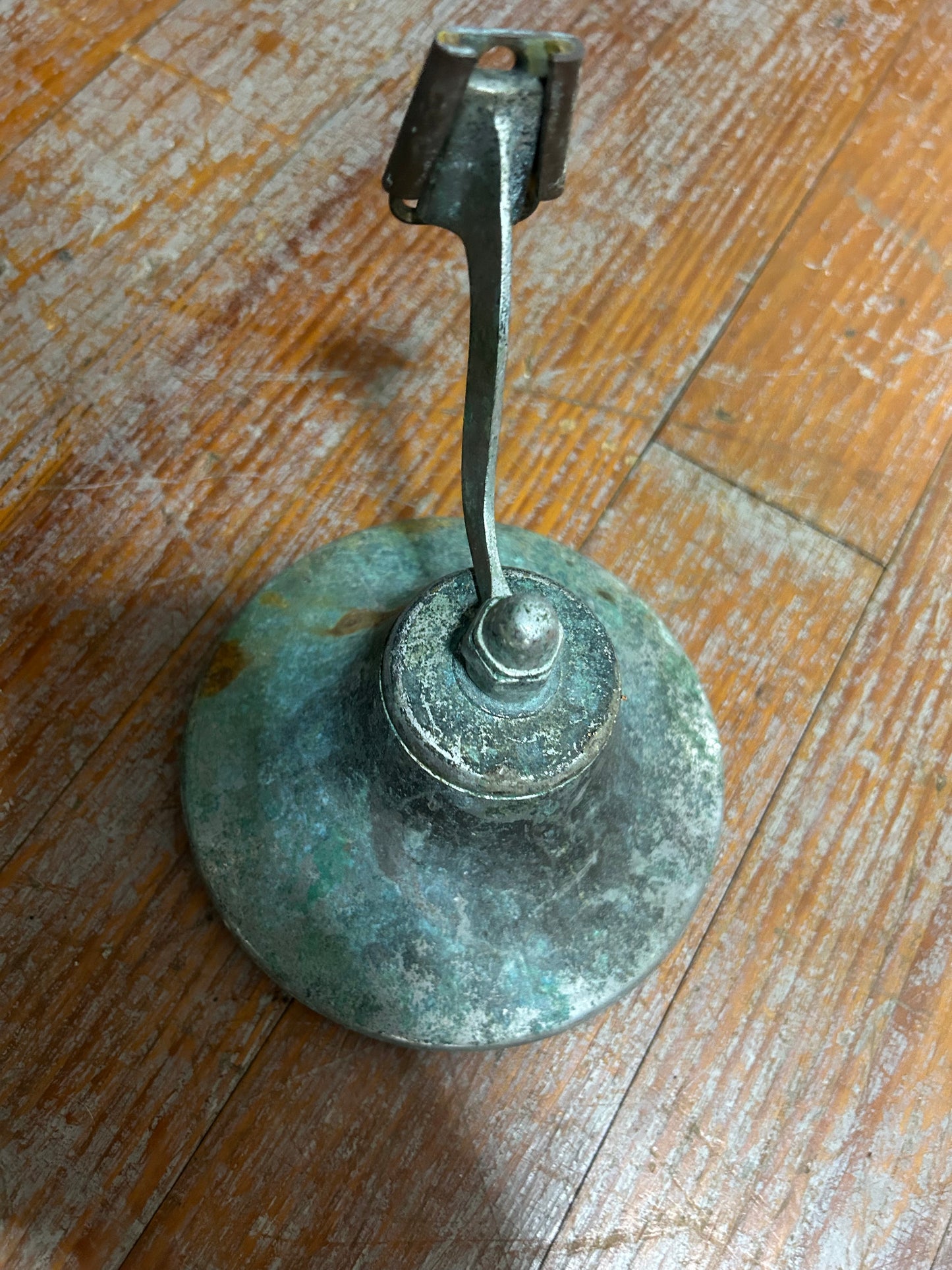 #21 Chrome-Plated Bronze Bell – 6¾" Diameter x 5⅞" Tall