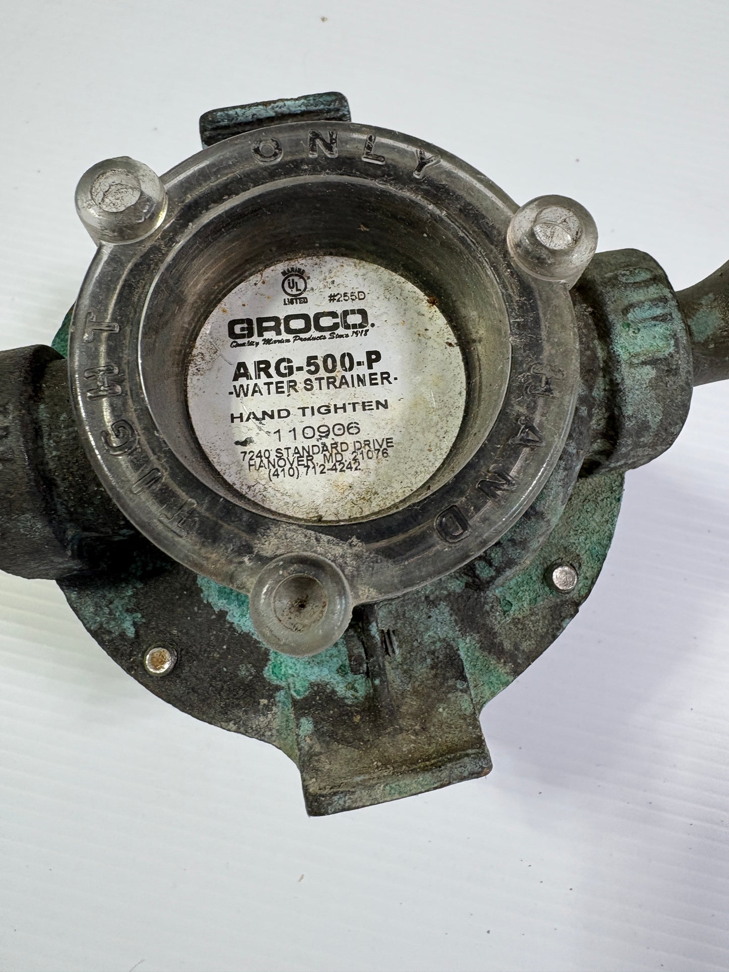 Groco Water Strainer ARG-500-P