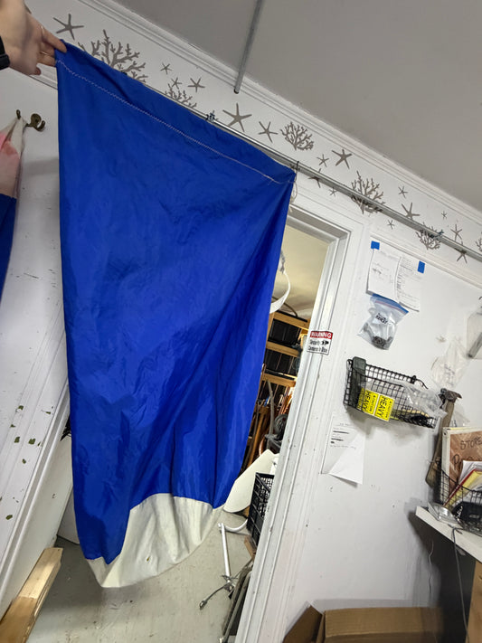 Blue Sail Bag - 43" Long x 20" Base Diameter