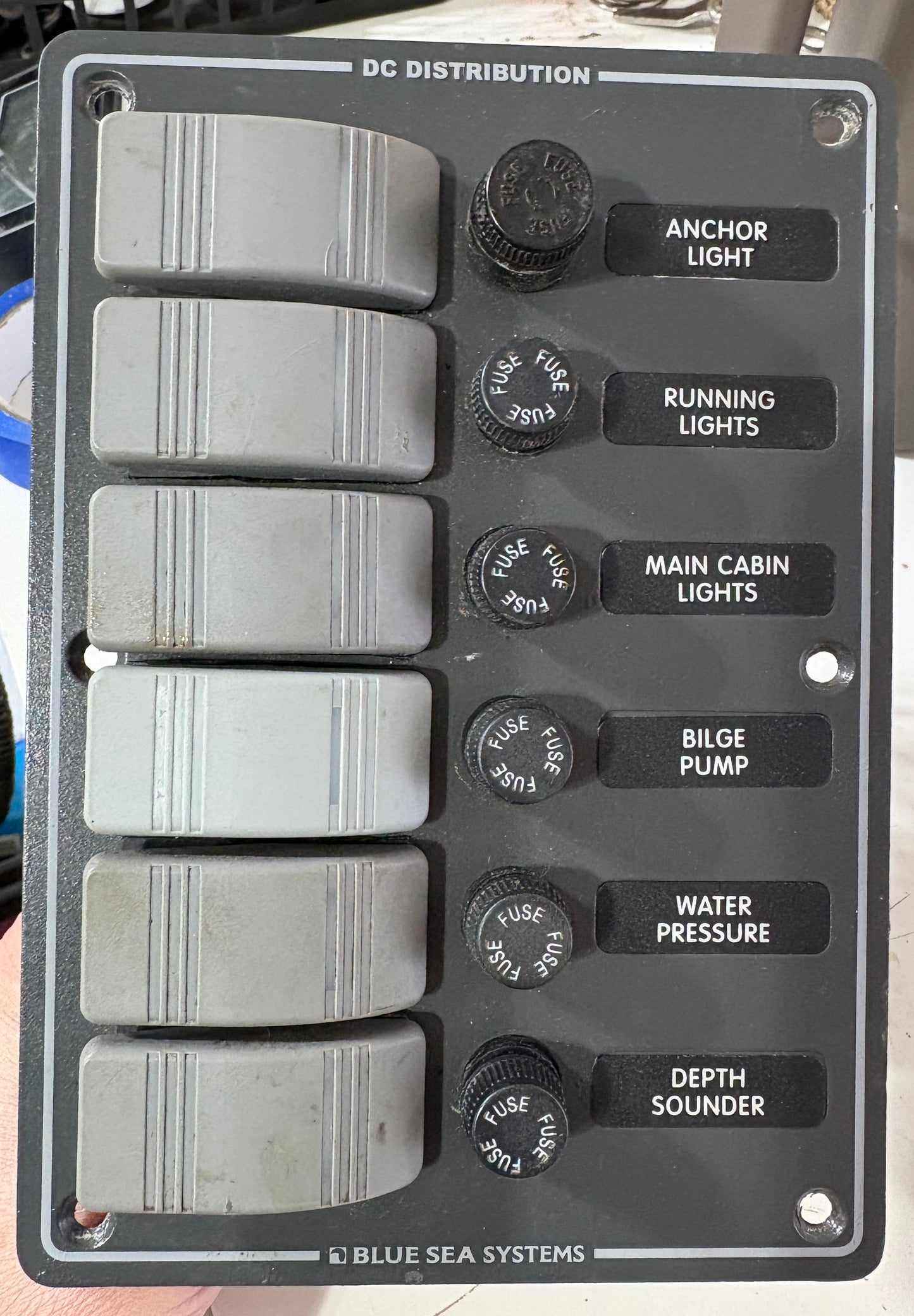 Blue Sea Systems DC Distribution Panel