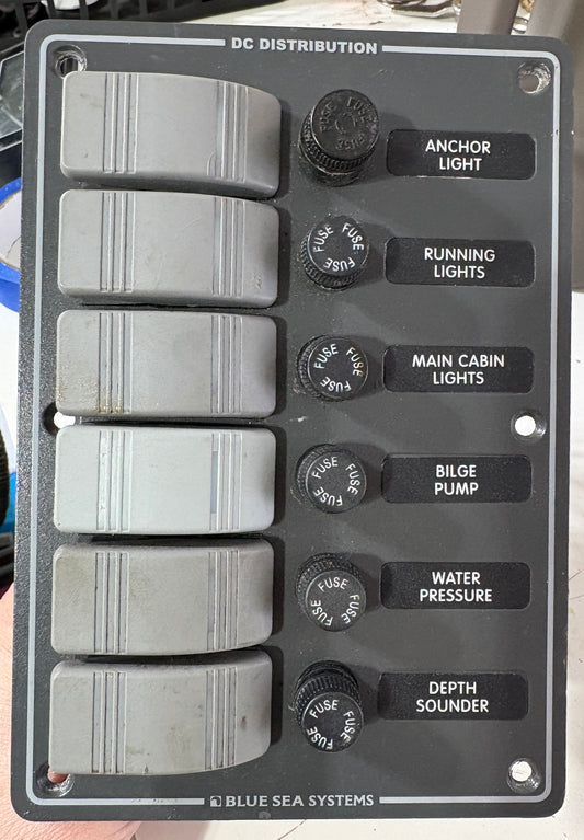Blue Sea Systems DC Distribution Panel