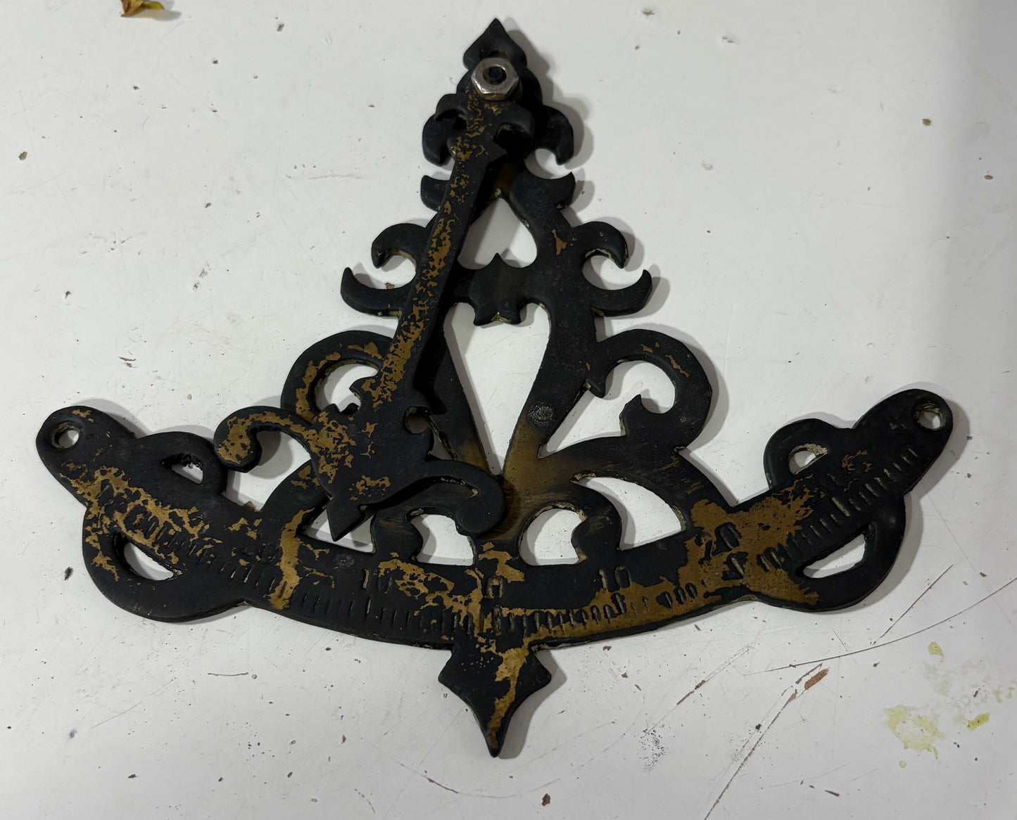 Bronze Inclinometer Painted