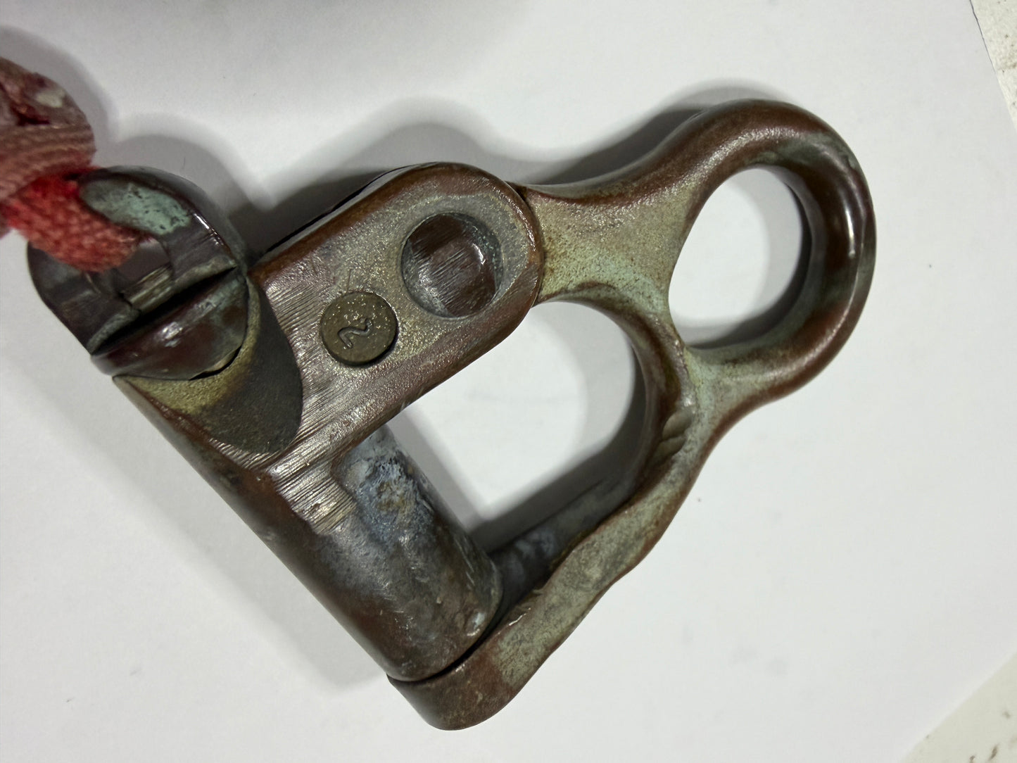 Vintage #2 Merriman Bronze Halyard Shackle