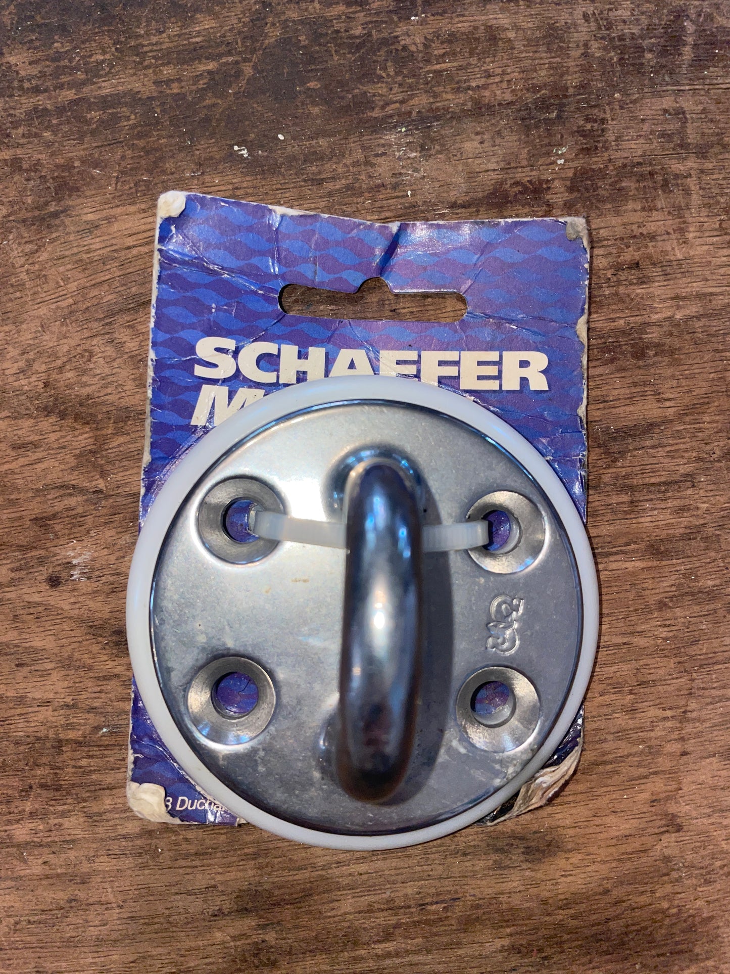 Schaefer Marine Pad Eye With 2 1/2” Base - 1” Eye NEW