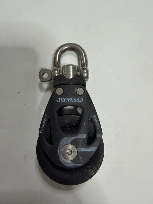 45mm (1 3/4" Sheave) Harken Element E45 Single Swivel Block