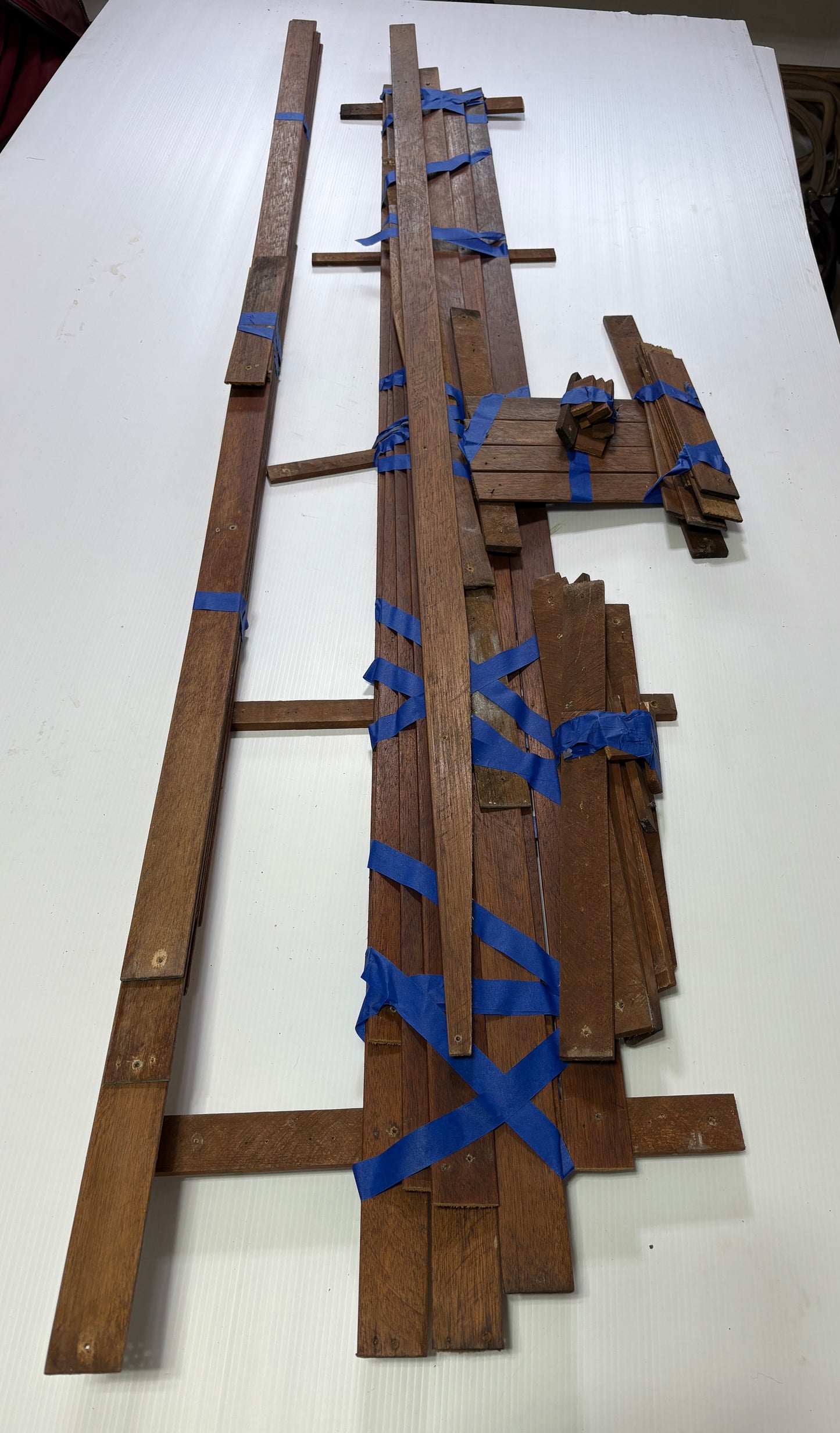 Teak Side Walls from the Seafarer 31 MKI Yawl