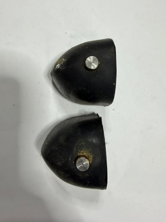 PAIR Rubber Traveller / Track Ends - ODD END FIT