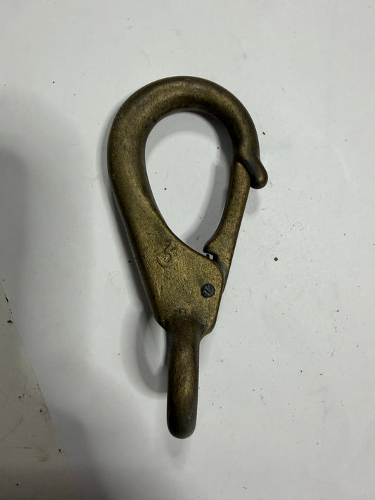 Bronze #3 Fixed Clip - 3/4" Eye