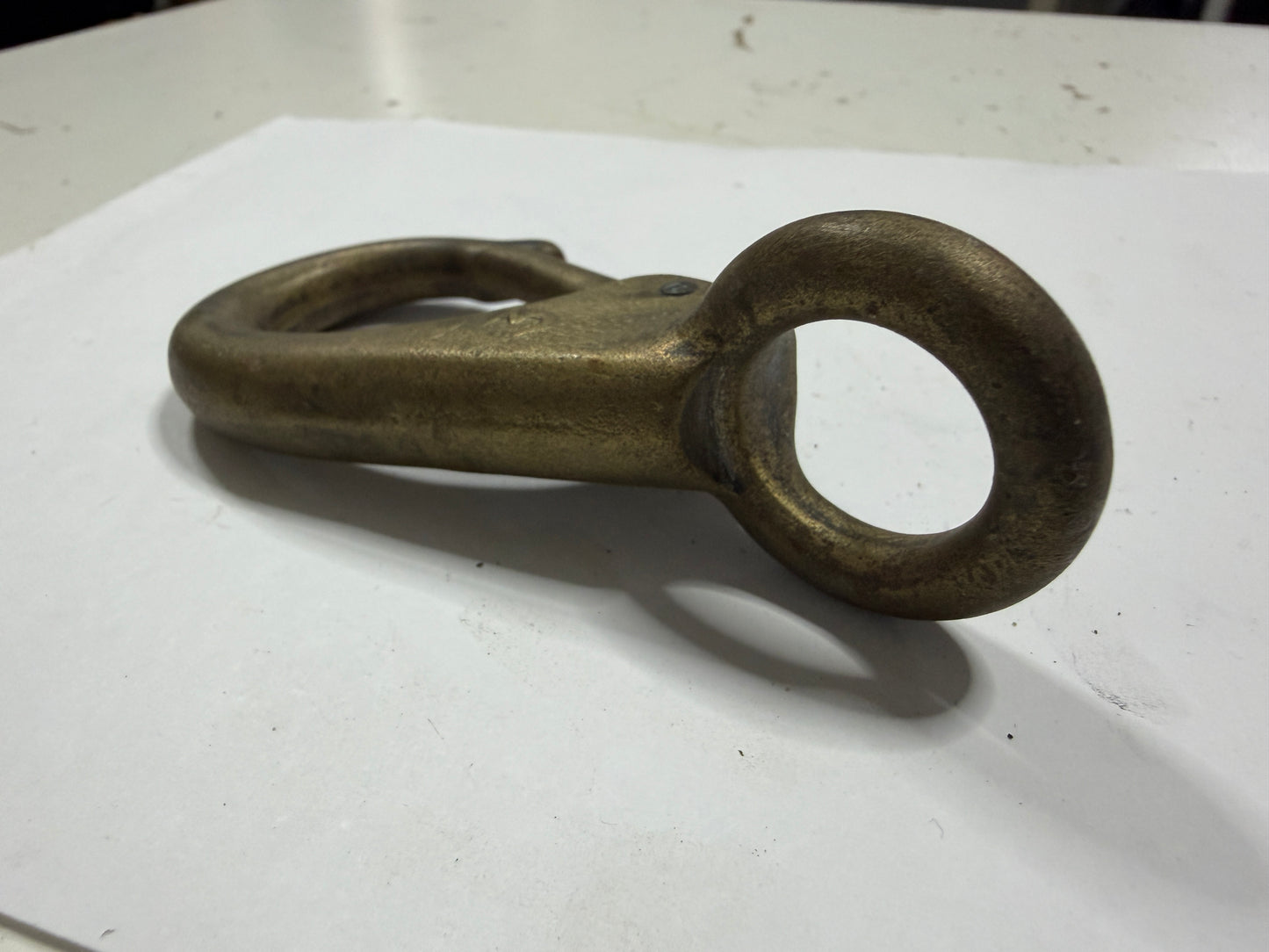 Bronze #3 Fixed Clip - 3/4" Eye