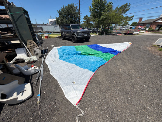 MacGregor 26X Asymmetrical Spinnaker IN Sock - 26'9" x 24'7" x 17'2" - LIKE NEW CONDITION