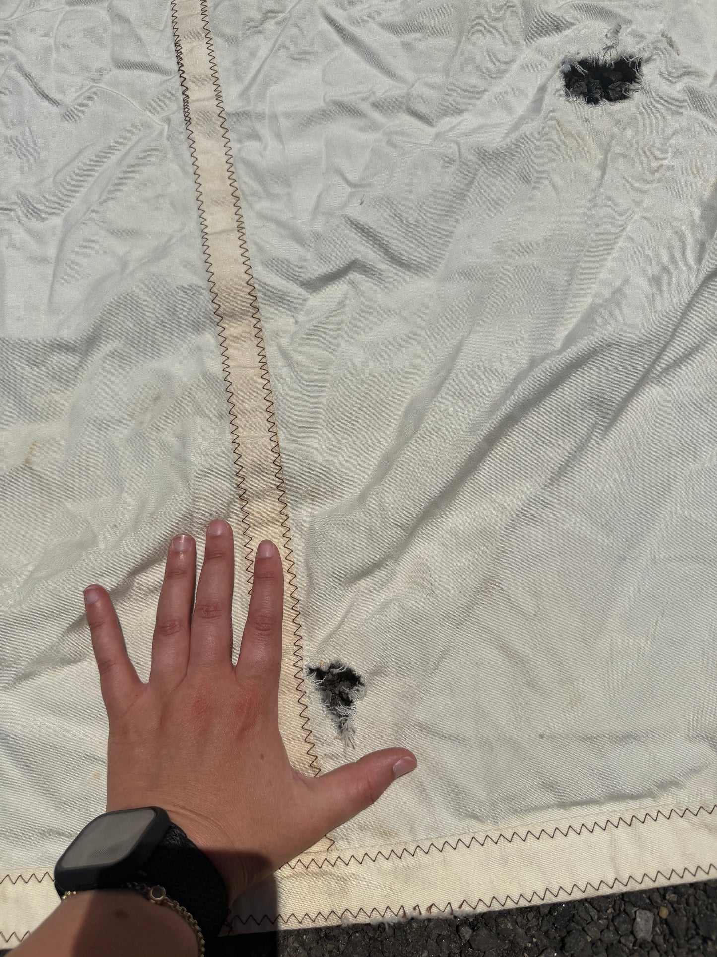 WhiteTail Dinghy Canvas Sail Set