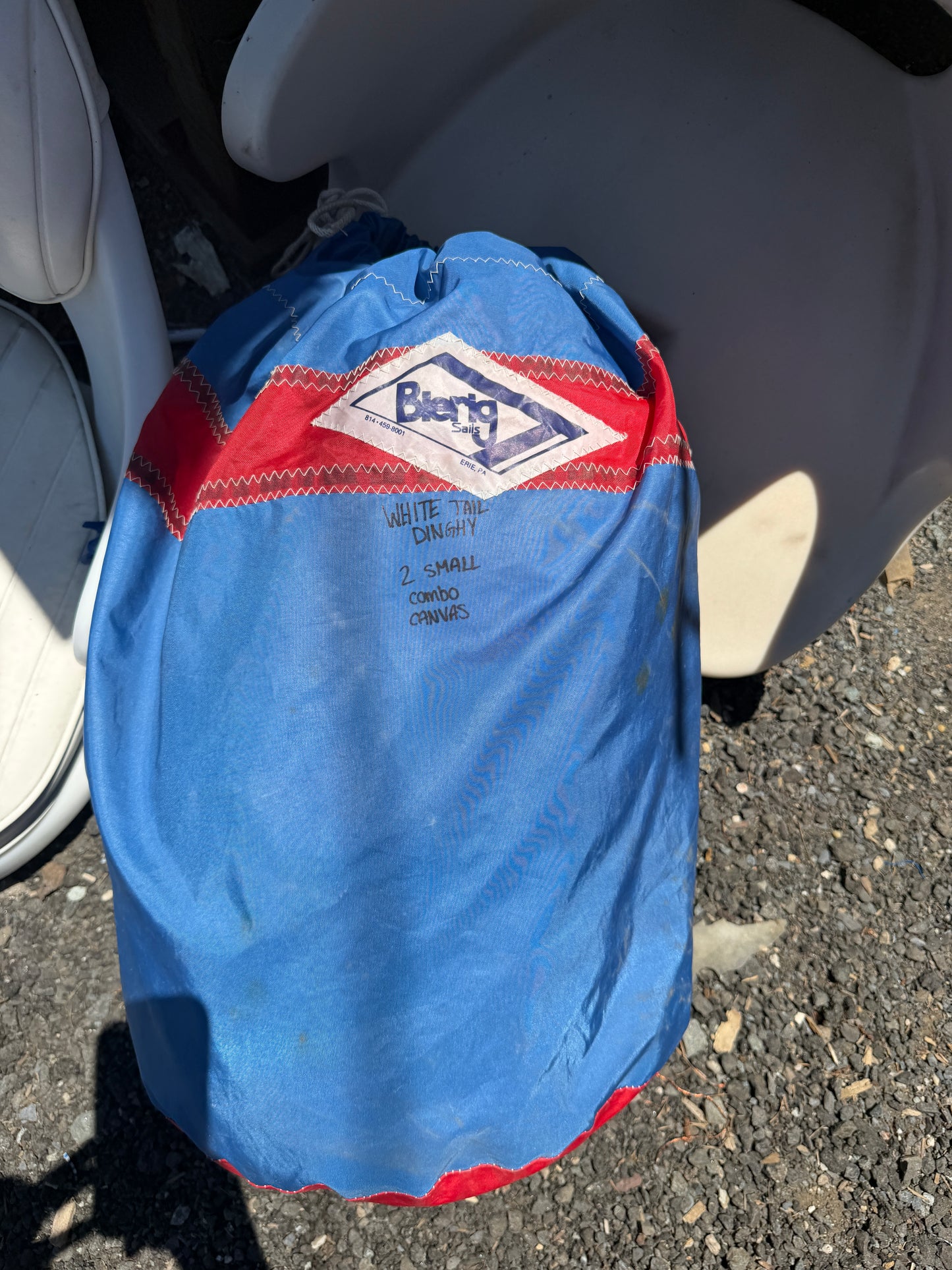 WhiteTail Dinghy Canvas Sail Set