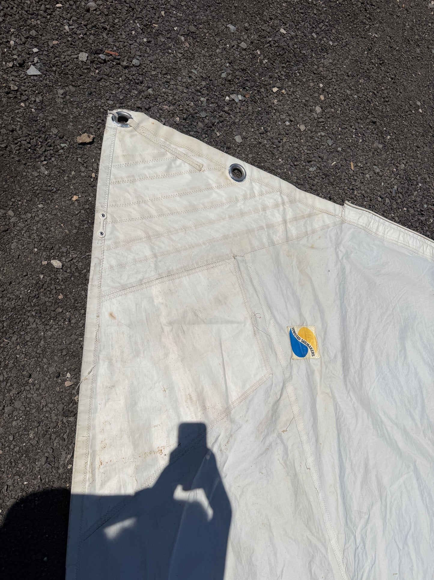 Viking 33 No. 2 Jib Sail 40'9" Leech x 40'2" Luff x 21'7" Foot