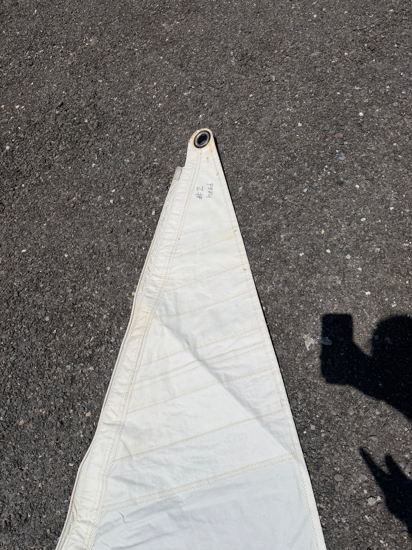 Viking 33 No. 2 Jib Sail 40'9" Leech x 40'2" Luff x 21'7" Foot