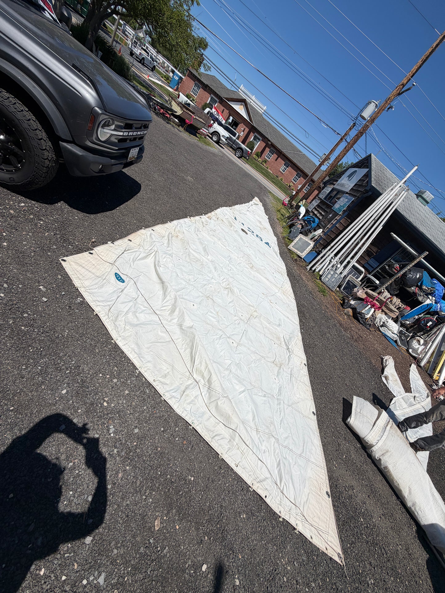 HOOD Main Sail - 44' Luff x 40'2" Leech x 10'8" Foot