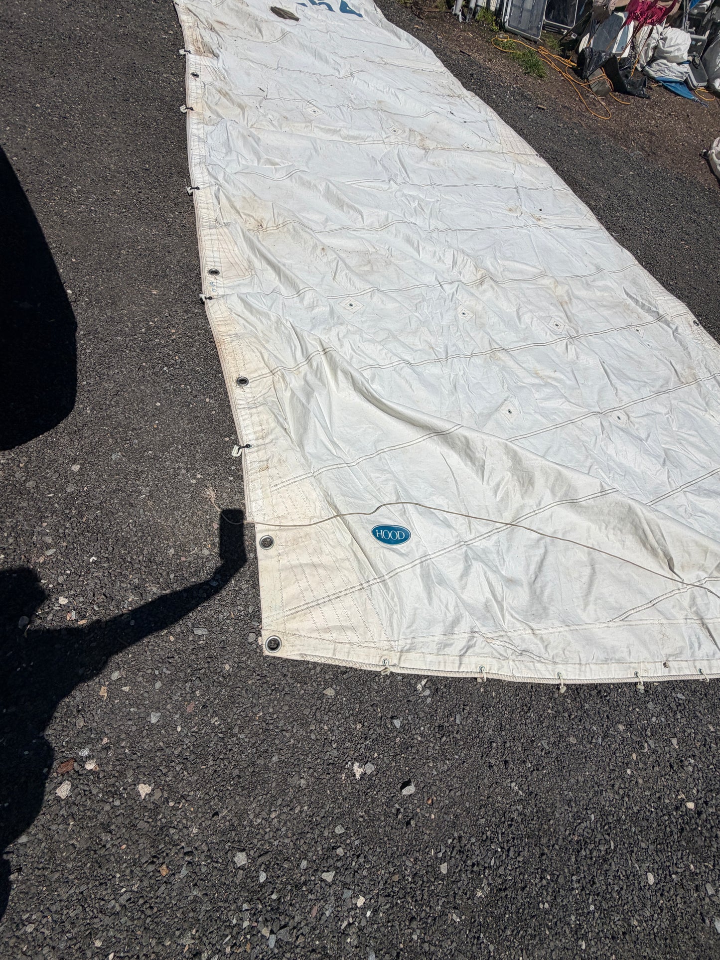 HOOD Main Sail - 44' Luff x 40'2" Leech x 10'8" Foot