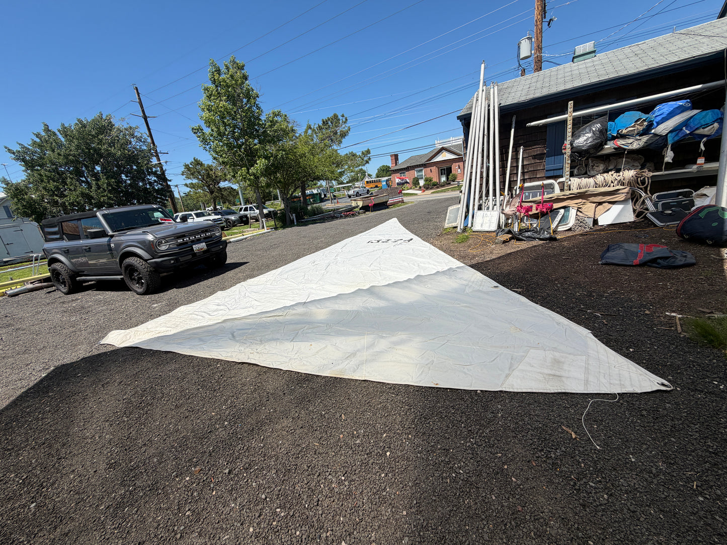 Viking 33 #3 Jib Sail - 38'7" Leech x 36'6" Luff x 19'10" Foot