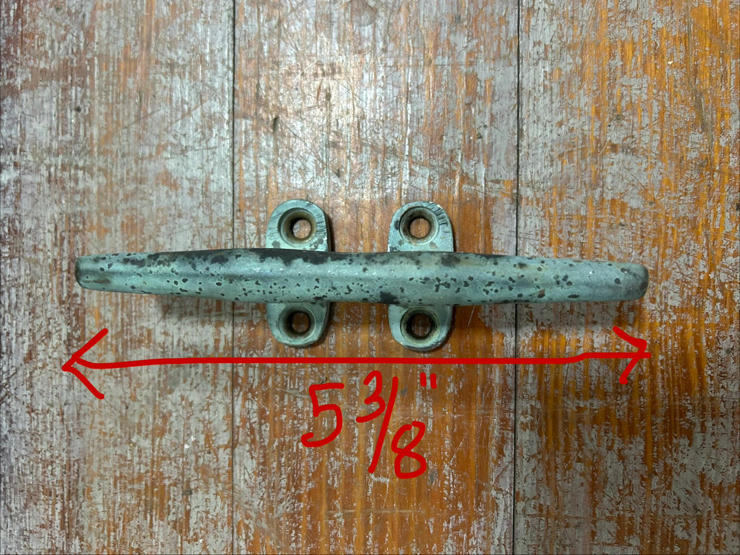 Vintage 5-3/8” Bronze Dock Cleat