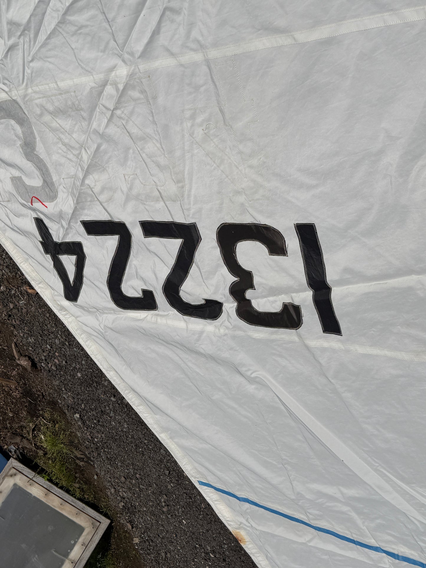 Viking 33 #3 Jib Sail - 38'7" Leech x 36'6" Luff x 19'10" Foot